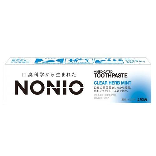 ライオン ノニオ NONIO ハミガキ クリアハーブミント 30g (ゆうパケット配送対象)