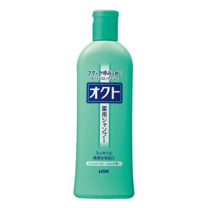 [ライオン]オクト薬用シャンプー マイルドフローラルの香り 320ml[医薬部外品](頭皮ケア ふけ かゆみ対策 バス用品 ヘアケア スカルプケア 薬用)｜kenko-ex2