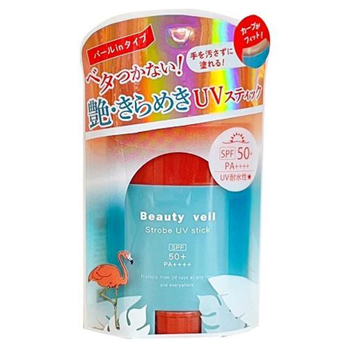 ときわ商会 Beauty veil(ビューティヴェール)スティックタイプの日焼け止め！ストロボUVス...