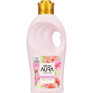 トイレタリージャパンインク 香りサフロン 柔軟剤 AURA オーラ ウィルユーマリーミー 本体 1000ml(韓国 洗濯用品 フリージア＆ローズの香り 肌にやさしい)