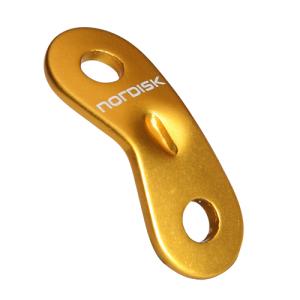 【在庫限り！大特価】[国内正規品]NORDISK スライダー Aluminium Peanut Slider(10 pcs-Set) (アルミ製ピーナッツ型スライダー 10 個セット) [119046]ノルデ｜ケンコーエクスプレス2号店