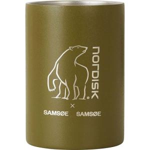 【国内正規品】NORDISK ノルディスク サムソサムソコラボ ステンレス(2重構造)マグカップ 300ml カーキ Steel Double Wall Mug【119008】Covert Green｜kenko-ex2