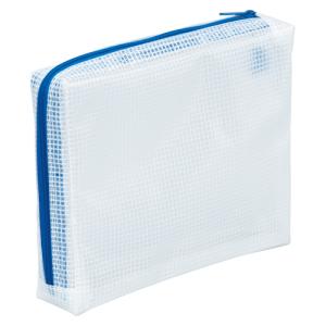 メッシュケース [AZ-55E-30] 1個 A5判（マチ付15mm） 本体色