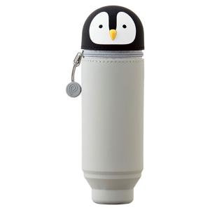 [LIHIT LAB]スタンドペンケース ペンギン A-7712-10 ペンギン｜kenko-ex2