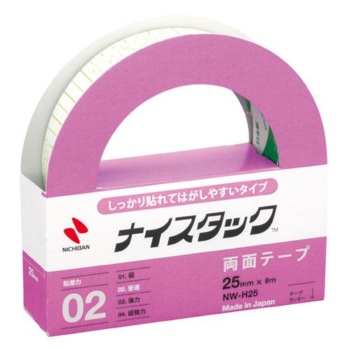 【ゆうパケット配送対象】[ニチバン]ナイスタック しっかり貼れてはがしやすいタイプ25mm×9m[N...