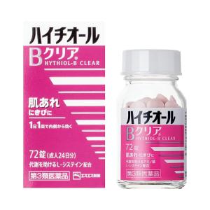 【第3類医薬品】エスエス製薬 ハイチオールＢクリア 72錠(肌荒れ にきび)｜kenko-ex2