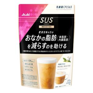 [アサヒグループ食品]スリムアップスリム SUS乳酸菌CP1563 シェイク ロイヤルミルクティ 250g｜kenko-ex2