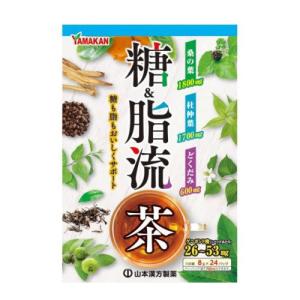 山本漢方製薬 糖＆脂流茶 8gx24包(ゲニポシド酸を高含有)｜kenko-ex2