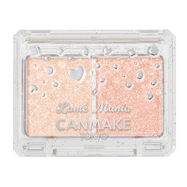 【ゆうパケット配送対象】[CANMAKE]キャンメイク ラメマニア 1 アプリコットピューレ(アイシ...