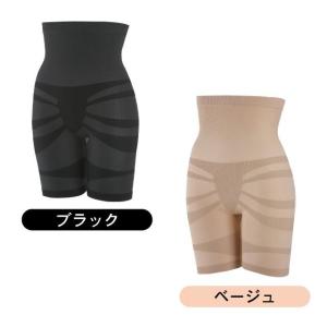 【送料無料】 ハイウエスト骨盤スパッツ(パンツ 下着 むれにくい ハイウエスト 補正 補正下着 深ばき)