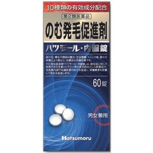 ハツモール内服錠 60錠 田村治照堂 発毛促進剤 円形脱毛症 薄毛