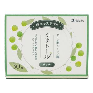 アダバイオ 梅エキス ミサトールリッチ 195g(6.5gx30袋入)群馬県産梅エキス100％配合(個包装 酸味ゼロ リンゴ酸)｜kenko-ex