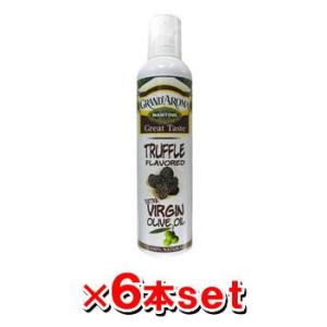 【送料無料】マントーヴァ エキストラバージン オリーブオイル スプレー トリュフ 207gx6本セット