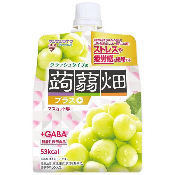 [マンナンライフ]クラッシュタイプの蒟蒻畑プラス マスカット味 150g x1個[機能性表示食品](...