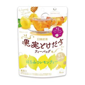 【訳あり：賞味期限2025/12/31】【ゆうパケット】日東紅茶 果実とけだす はちみつレモンティー ティーバッグ (ポスト投函)[返品・交換不可]