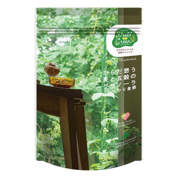 【訳あり：賞味期限2025/12/31】日食 Feel &amp; Green からだ想う 大麦と五穀のグラ...