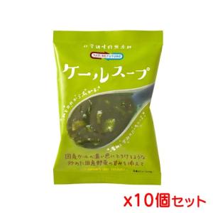 【ゆうパケット配送対象】 コスモス食品 Nature Future ケールスープ 10g x 10個セット｜kenko-ex