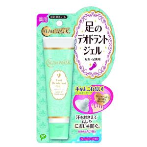 スリムウォーク 足のデオドラントジェル フレッシュソープの香り 30ml (ゆうパケット配送対象)｜kenko-ex