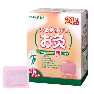 火を使わないお灸　元氣球 せんねん灸 世界 火を使わないお灸 M ( 24枚入 )/ : 爽快