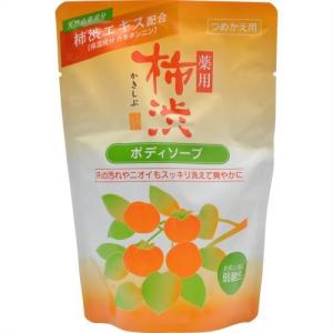 熊野油脂 薬用 柿渋 ボディソープ 詰替用 350mL