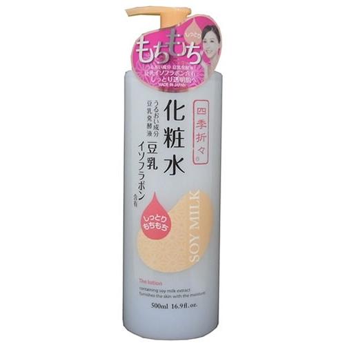 熊野油脂 四季折々 豆乳イソフラボン化粧水 500mL