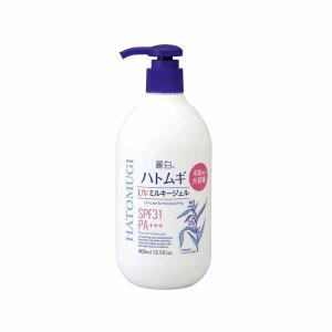 麗白 ハトムギ UVミルキージェル SPF31 400ml : サンドラッグe-shop