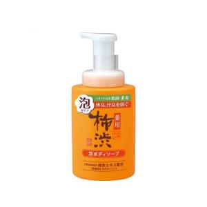 [熊野油脂]四季折々 薬用 柿渋 泡ボディソープ 本体 500ml[医薬部外品]｜kenko-ex