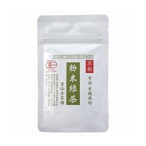 童仙房茶舗 宇治 有機栽培粉末緑茶 30g