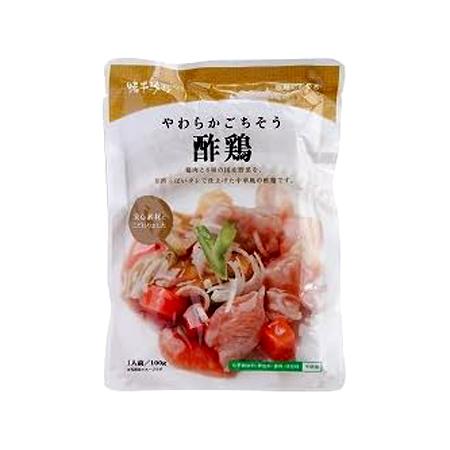 【ゆうパケット配送対象】[味千汐路]やわらかごちそう 酢鶏 100g(レトルト食品 中華風 国内産野...