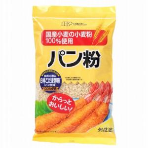 創健社 国内産小麦粉100%使用 パン粉 150g