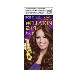 ウエラトーン2+1 クリームタイプ 9CB かなり明るいナチュラルブラウン 60g+60g+7.3mL