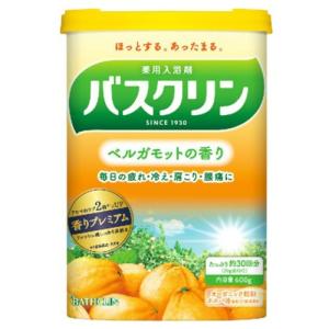 バスクリン ベルガモットの香り600g入浴剤 (医薬部外品)｜kenko-ex