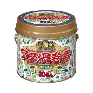 アース渦巻香 蚊取り線香 30巻缶入[防除用医薬部外品]｜kenko-ex