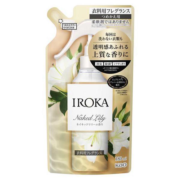 [花王]フレア フレグランス IROKA 衣料用フレグランス ミスト ネイキッドリリーの香り 詰替 ...