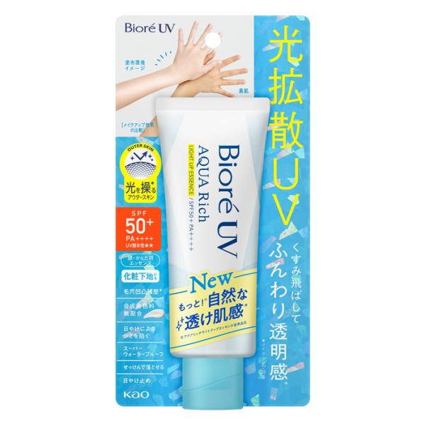 [花王]ビオレ UV アクアリッチ ライトアップエッセンス 70g(日焼け止め 透明感 顔・からだ用...