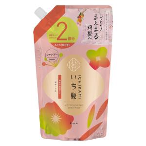 クラシエ いち髪 濃密W保湿ケア シャンプー 詰め替え 大容量 640ml (ヘアケア ダメージケア つめかえ 詰替 ヘアケア用品)