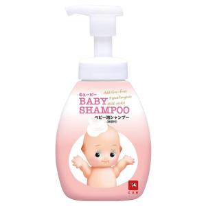 [牛乳石鹸]キューピー ベビーシャンプー 泡タイプ ポンプ 350ml(カウブランド シャンプー 泡 赤ちゃん ベビー用品 低刺激 弱酸性 無着色 無香料)