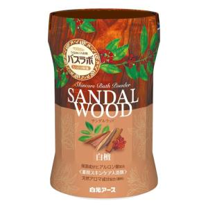 [白元アース]HERS 薬用 バスラボ サンダルウッドの香り 白檀 540g [医薬部外品](スキンケア 入浴剤 ヒアルロン酸配合 ボトルタイプ)
