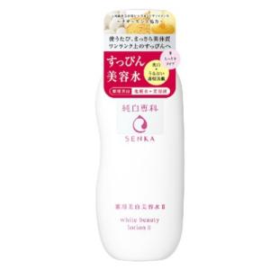 資生堂 薬用 純白専科 すっぴん美容水II 化粧水+美容液 しっとりタイプ 200ml (医薬部外品)｜kenko-ex