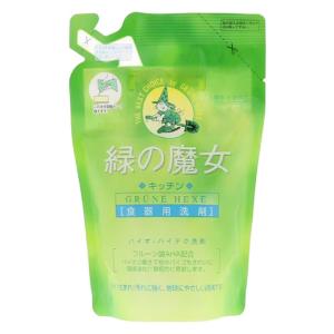 [ミマスクリーンケア]緑の魔女 キッチン 360mL 詰替用 キッチン用洗剤(食器洗剤 つめかえ キッチン 食器用洗剤 リフィル 台所 皿洗い 食器洗い)