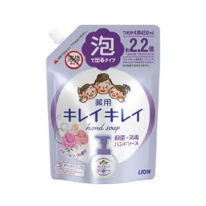 キレイキレイ 薬用泡ハンドソープ フローラルソープの香り つめかえ用大型サイズ 450ml｜ケンコーエクスプレス