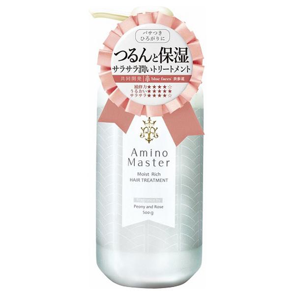 ときわ商会 アミノマスター モイストリッチ(ヘアトリートメント)R ピオニー＆ローズの香り ポンプ ...