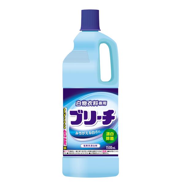 [ミツエイ]ニューブリーチ L 1500ml(業務用 特大 洗濯用 ハイター 漂白剤 漂白 塩素 衣...