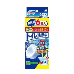 [小林製薬]　ブルーレット　トイレ洗浄中　フレッシュミントの香り　6個入｜kenko-ex
