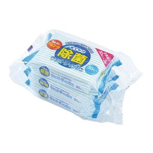除菌おでかけウェットティッシュ 30枚3P 24パックセット(72個、1c/s