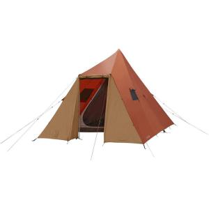 【国内正規品】NORDISK ノルディスク Thrymheim 5 PU Picante/Cashew(スリュムヘイム 5 ピカンテ カシュー 5人用テント ピルツ型テント)[122054]｜kenko-ex