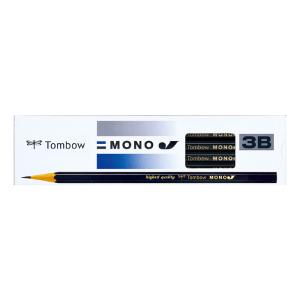 トンボ鉛筆 鉛筆 モノJ 3B 12本入り[MONO-J3B](えんぴつ)｜kenko-ex