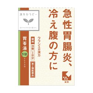 【第2類医薬品】クラシエ薬品 胃苓湯(いれいとう)エキスEX錠 クラシエ 36錠 漢方/腹痛/冷え腹/急性胃腸炎｜kenko-ex