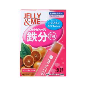 北辰フーズ JELLY&ME 鉄分ブラットオレンジゼリースティック