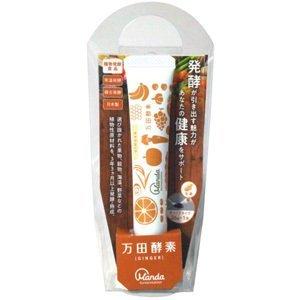 【ゆうパケット配送対象】【訳あり：賞味期限2021/4/1】万田酵素 GINGER(26g×1本）(チューブ ペーストタイプ しょうが 植物発酵食品)